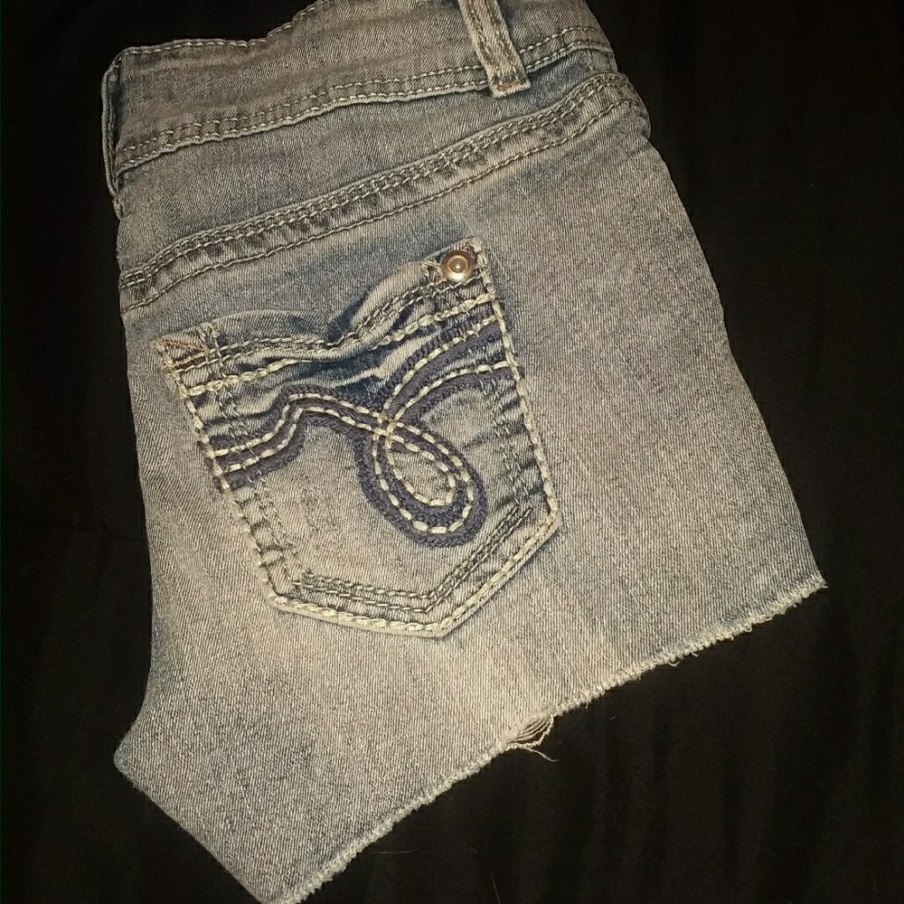 jean shorts